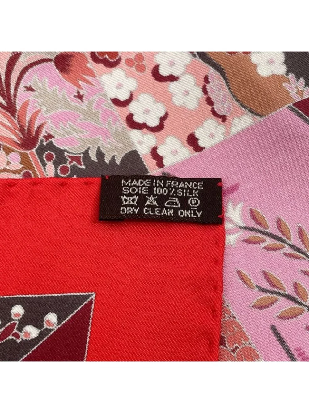 Hermes Scarf Carre 90 Silk Tout En Quilt Red